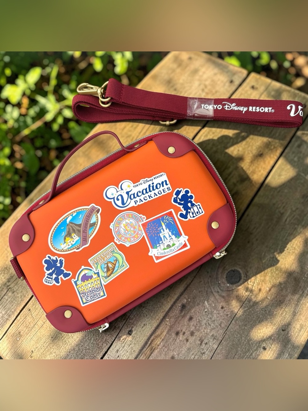 New Tokyo Disneyland Vacation Package Gift Shoulder Bag Suitcase Souvenir Disney